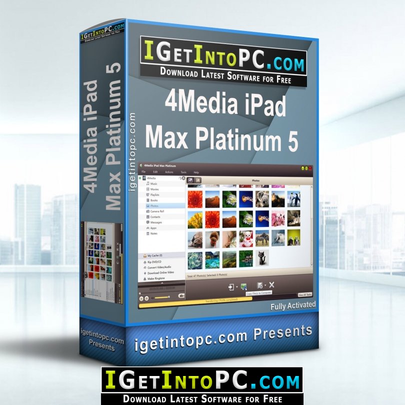 4Media iPad Max Platinum 5 Free Download 1