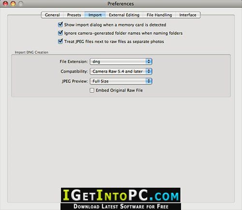 Adobe DNG Converter 11 Free Download 2