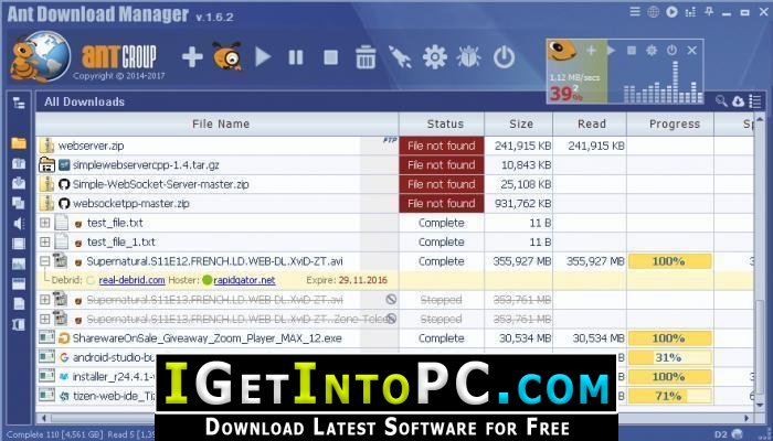 Ant Download Manager Pro 1.14.1 Build 62028 Free Download 3