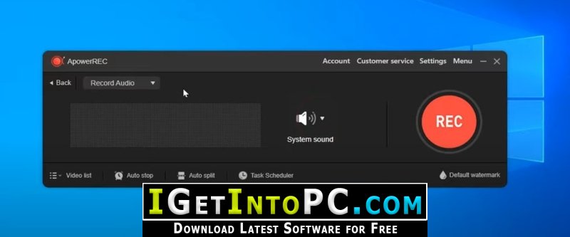 ApowerREC Free Download 2