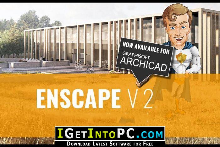 Enscape3D 2.5.1.9 for Revit SketchUp Rhino ArchiCAD Free Download 4