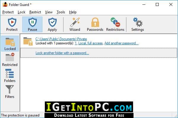 Folder Guard 20 Free Download 2