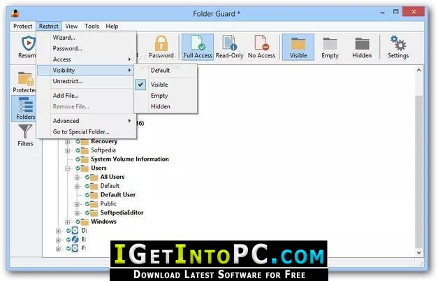 Folder Guard 20 Free Download 3