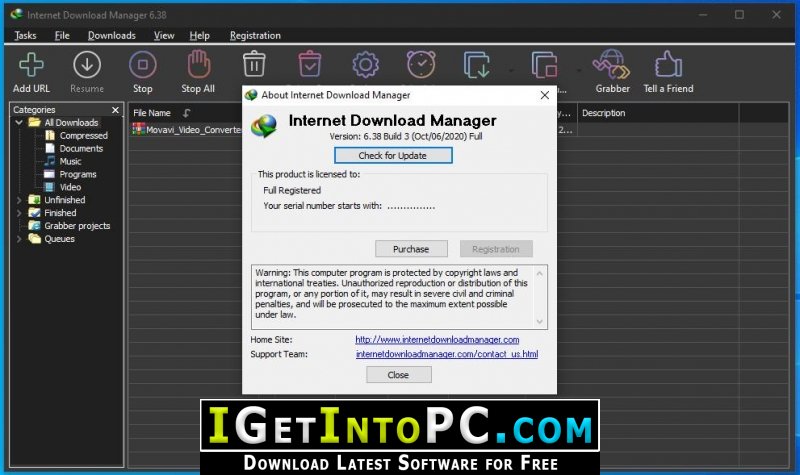 Internet Download Manager 6.38 Build 3 Retail IDM Free Download 1 1