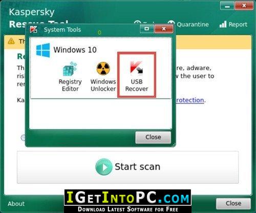 Kaspersky Rescue Disk 2018 18.0.11 Build 2018.12.09 Free Download 3