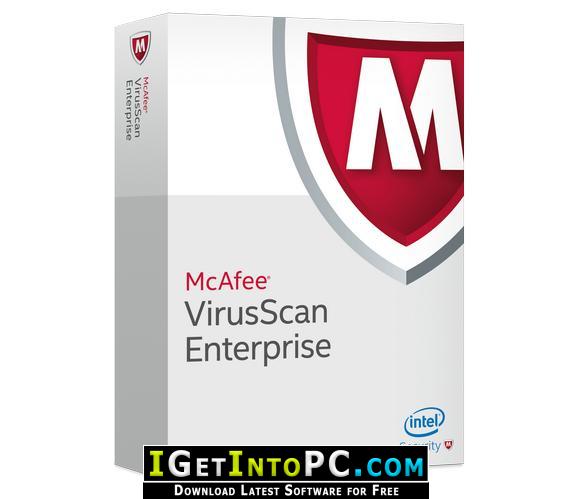 McAfee VirusScan Enterprise 8 Free Download 1