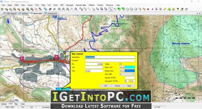 download the last version for android OkMap Desktop 18.0.1