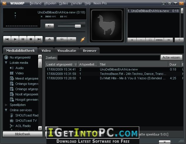 Winamp 5.8 Build 3653 Free Download 2