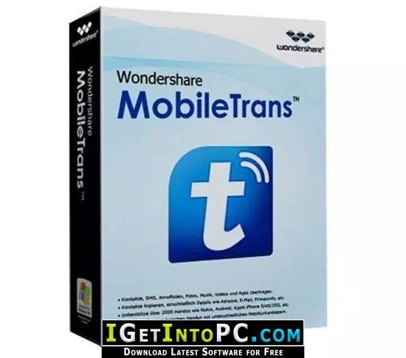 Wondershare MobileTrans 8.0.0.609 Free Download 1